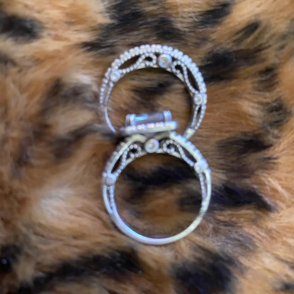 Sold!!!Wedding ring set - Picture 8 of 9